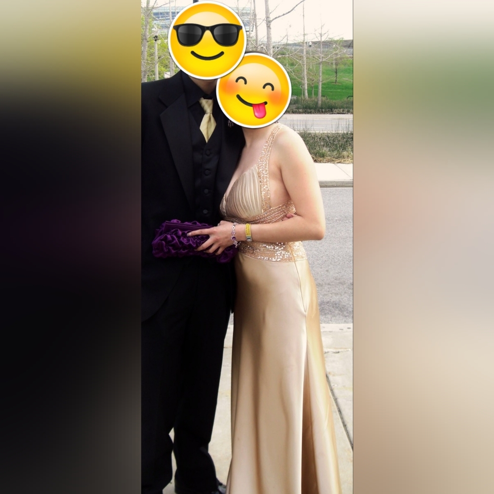 Lenovia Gold Dress